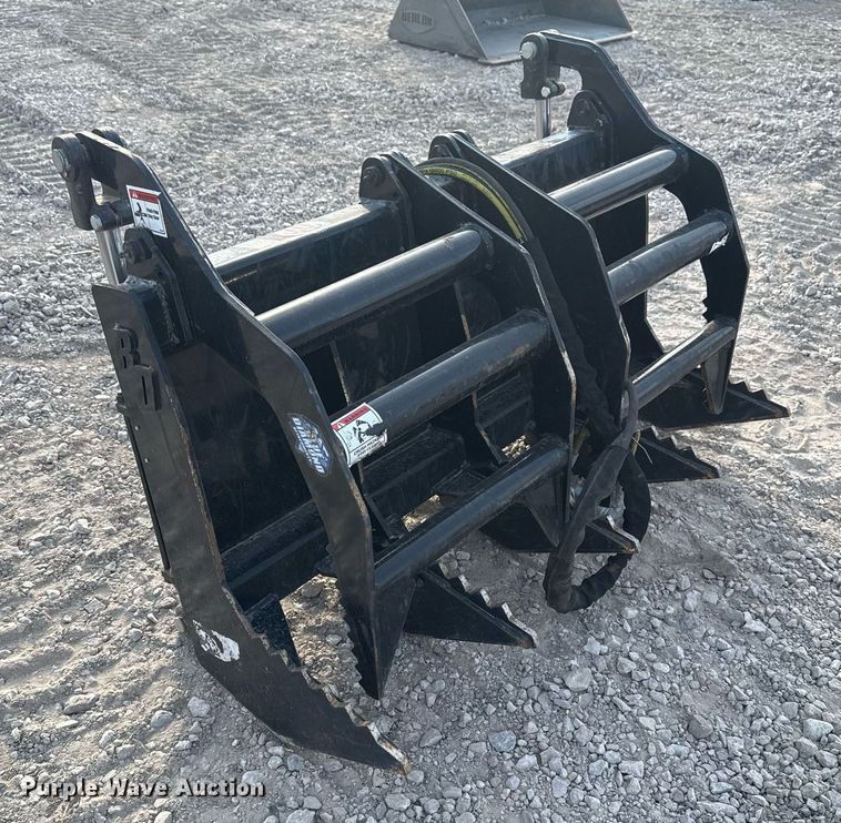 image for item DO7610 Blue Diamond compact skid steer grapple bucket