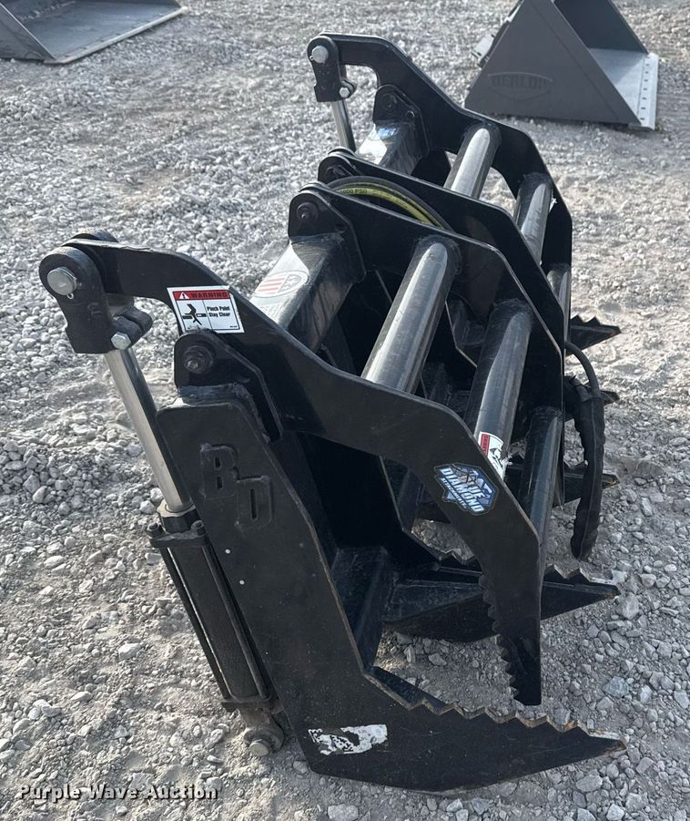 image for item DO7610 Blue Diamond compact skid steer grapple bucket