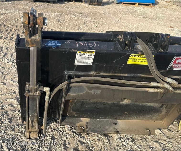 image for item DO7610 Blue Diamond compact skid steer grapple bucket