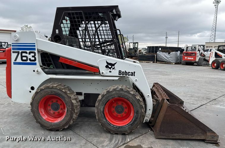 image for item DO7624 1998 Bobcat 763 skid steer loader