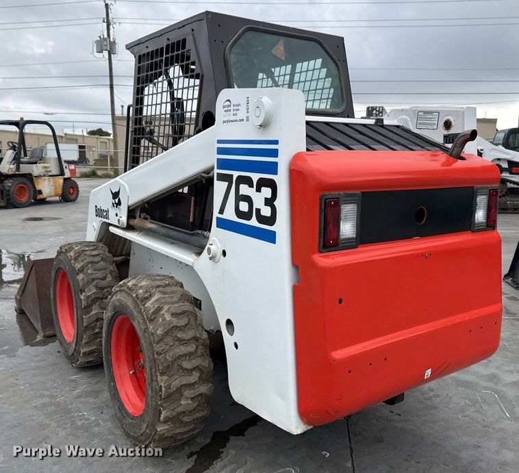 image for item DO7624 1998 Bobcat 763 skid steer loader