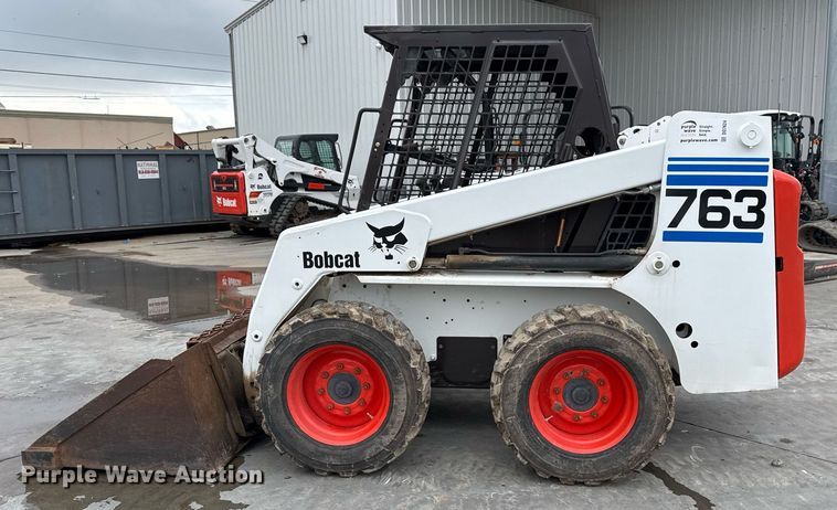 image for item DO7624 1998 Bobcat 763 skid steer loader