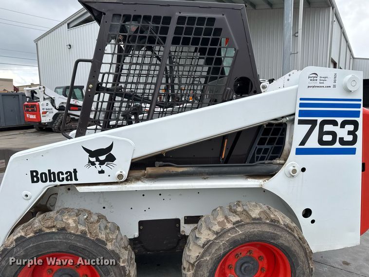 image for item DO7624 1998 Bobcat 763 skid steer loader