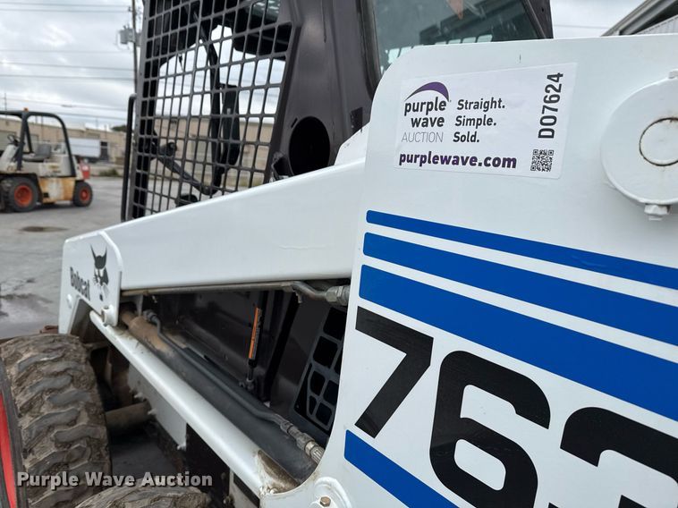 image for item DO7624 1998 Bobcat 763 skid steer loader