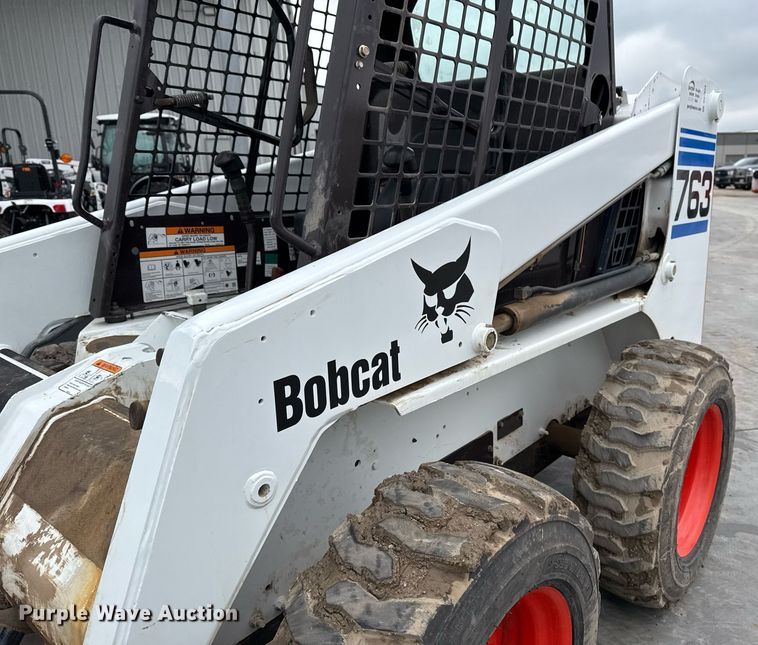 image for item DO7624 1998 Bobcat 763 skid steer loader