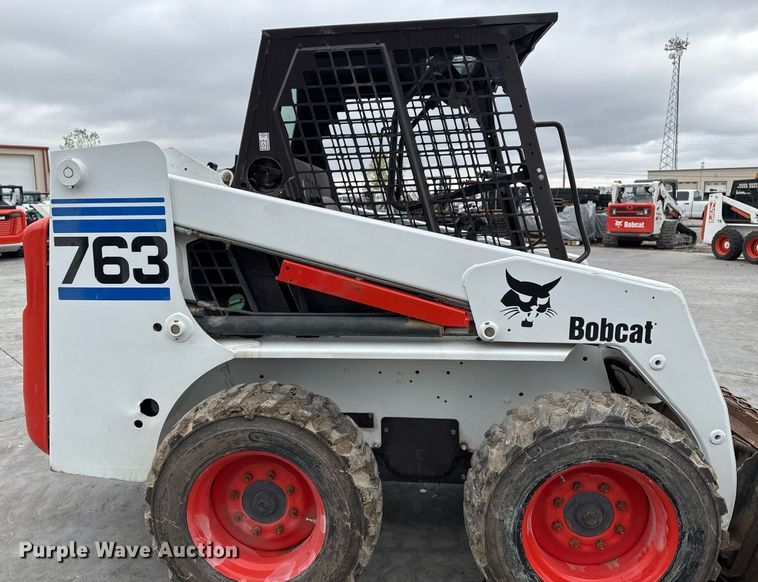 image for item DO7624 1998 Bobcat 763 skid steer loader