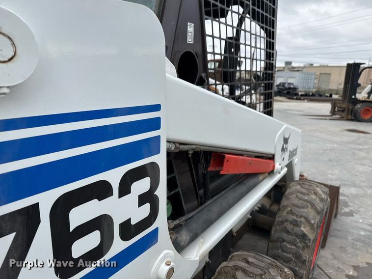 image for item DO7624 1998 Bobcat 763 skid steer loader