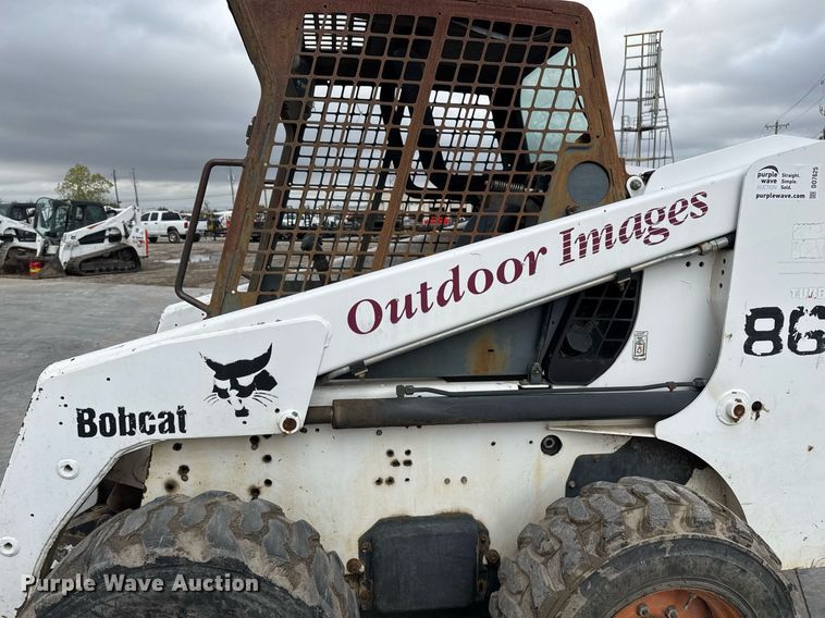 image for item DO7625 2001 Bobcat 863 skid steer loader