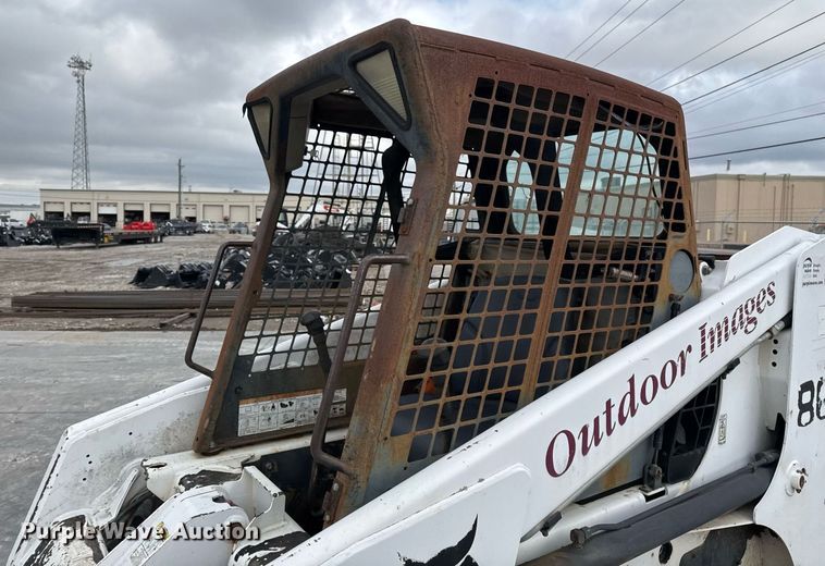 image for item DO7625 2001 Bobcat 863 skid steer loader