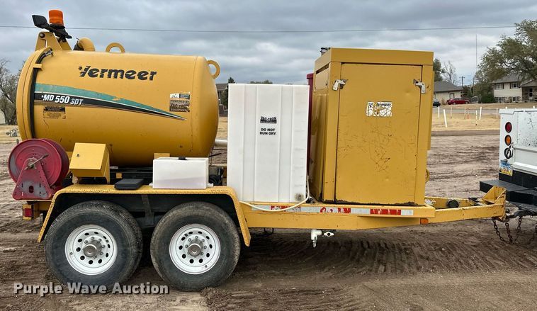 image for item DQ3178 2008 Vermeer PMD 550 SDT vacuum excavator