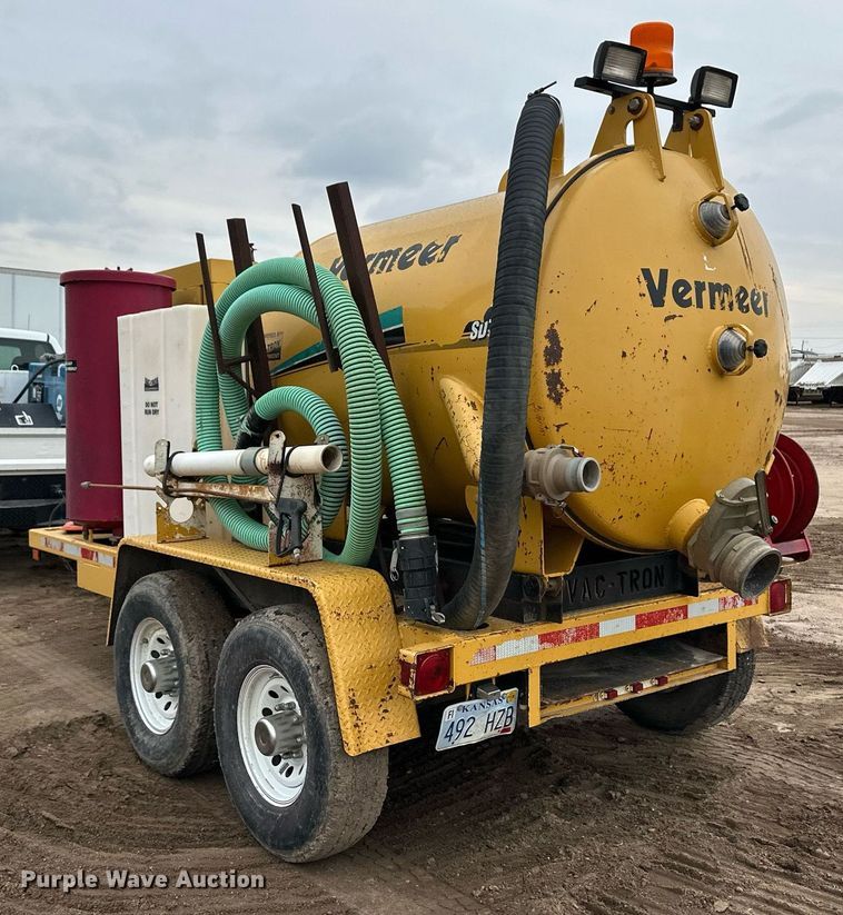 image for item DQ3178 2008 Vermeer PMD 550 SDT vacuum excavator