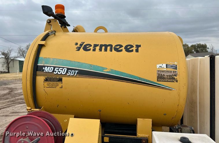 image for item DQ3178 2008 Vermeer PMD 550 SDT vacuum excavator