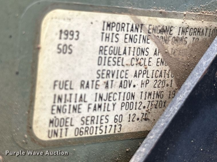 image for item DQ3181 1994 Kenworth T800 semi truck