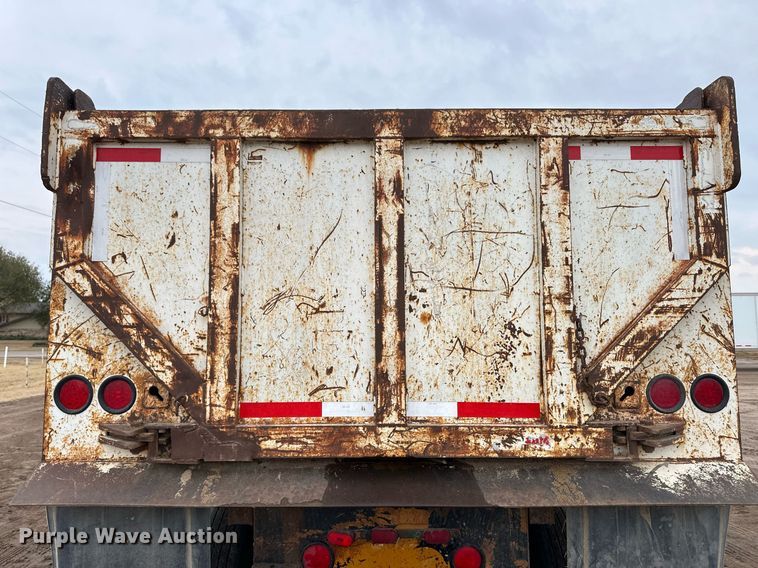 image for item DQ3182 1986 Shop built end dump trailer