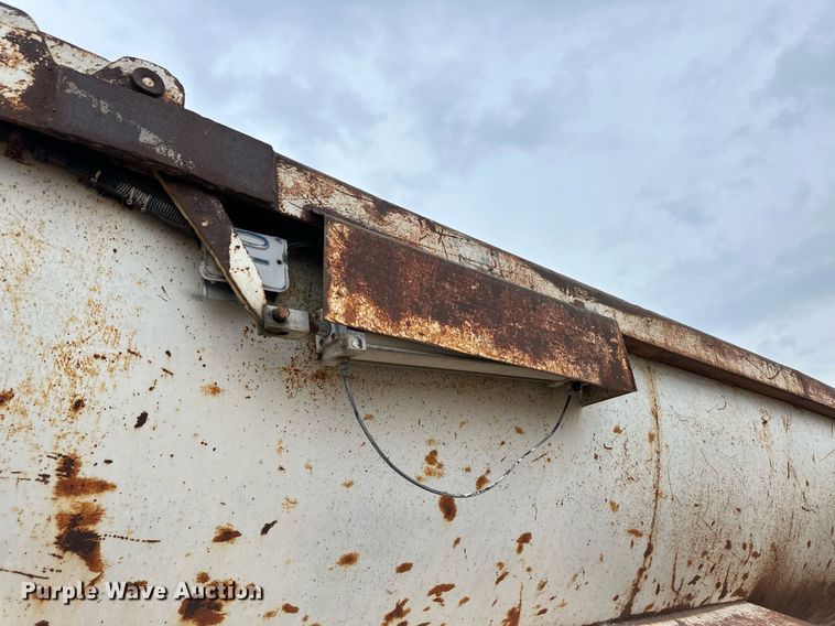 image for item DQ3182 1986 Shop built end dump trailer