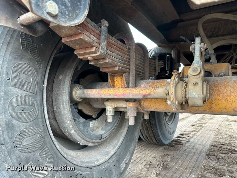 image for item DQ3182 1986 Shop built end dump trailer