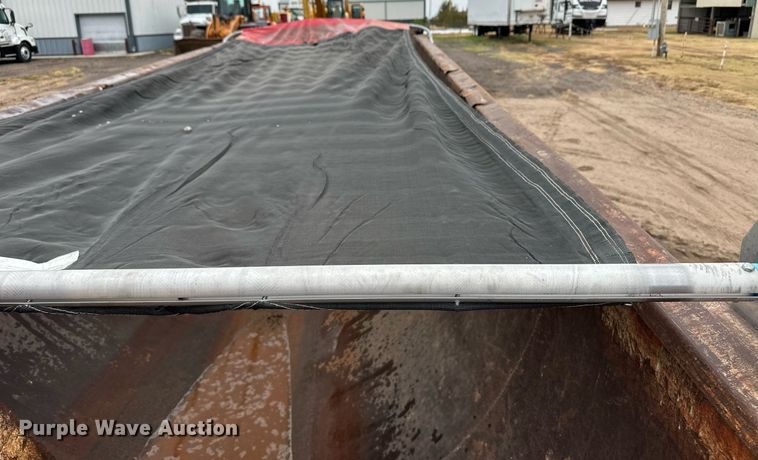 image for item DQ3182 1986 Shop built end dump trailer