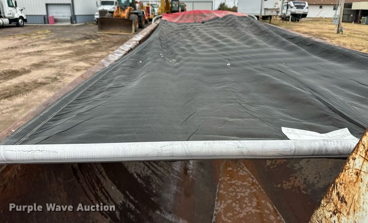 image for item DQ3182 1986 Shop built end dump trailer