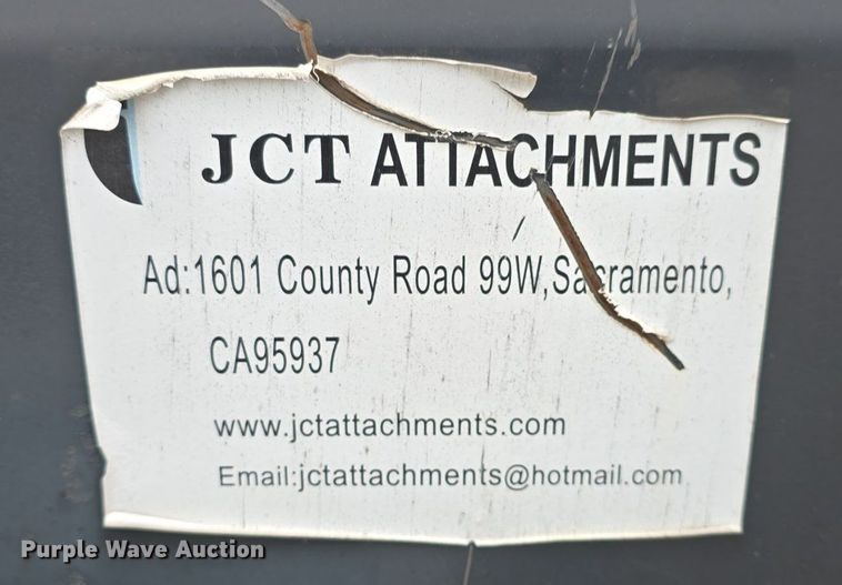 image for item DQ5300 JCT skid steer snow pusher