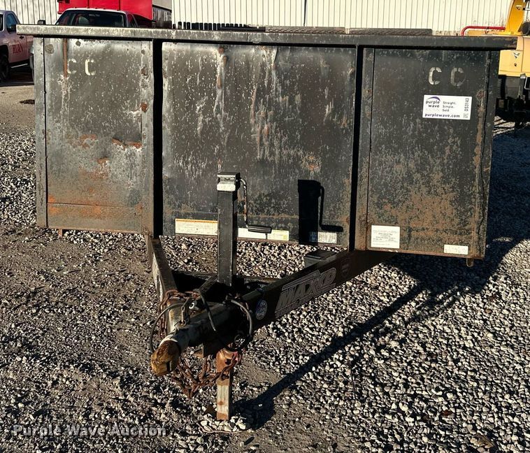 image for item DS3143 2016 Maxey equipment trailer