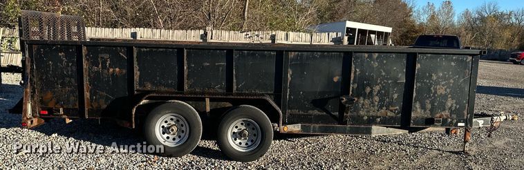 image for item DS3143 2016 Maxey equipment trailer