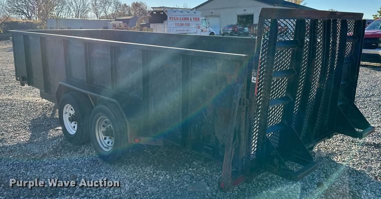 image for item DS3143 2016 Maxey equipment trailer