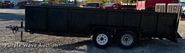 image for item DS3143 2016 Maxey equipment trailer