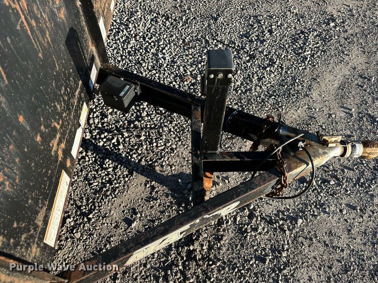 image for item DS3143 2016 Maxey equipment trailer