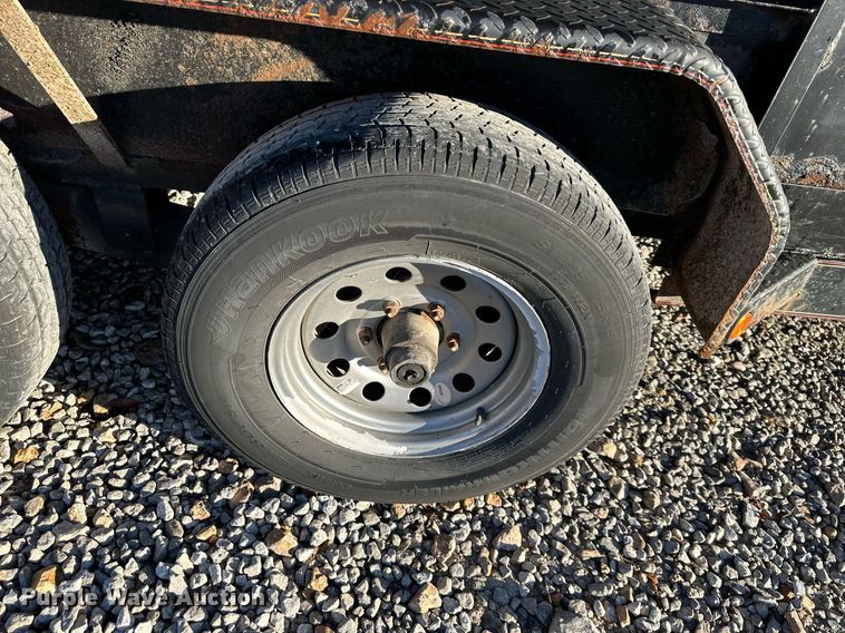 image for item DS3143 2016 Maxey equipment trailer