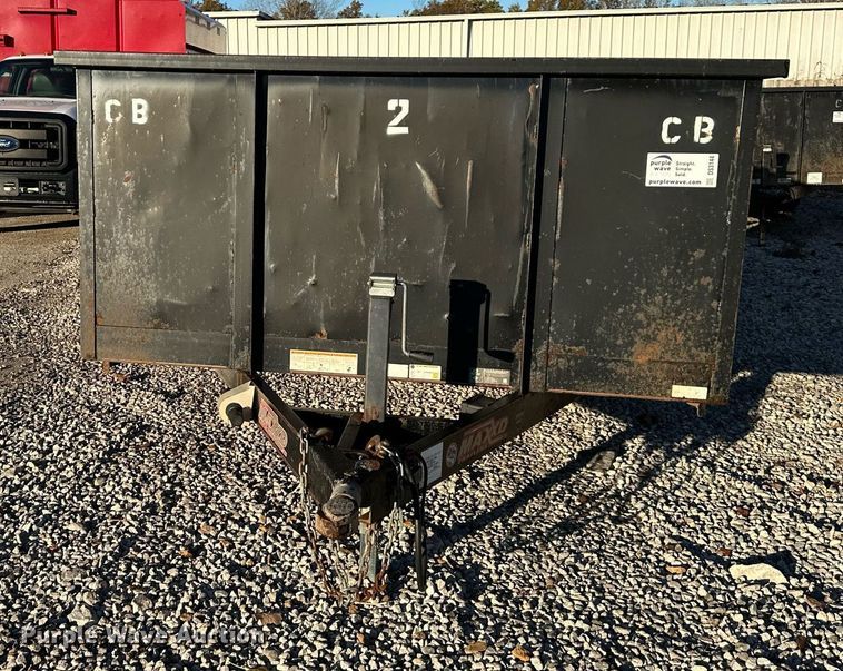 image for item DS3144 2016 Maxey equipment trailer