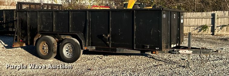 image for item DS3144 2016 Maxey equipment trailer