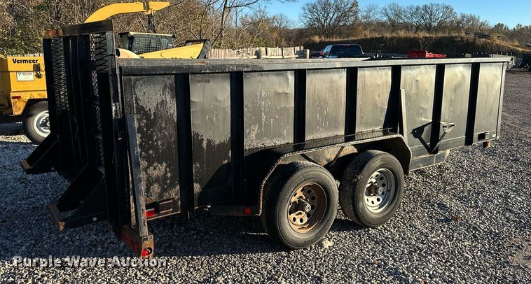 image for item DS3144 2016 Maxey equipment trailer