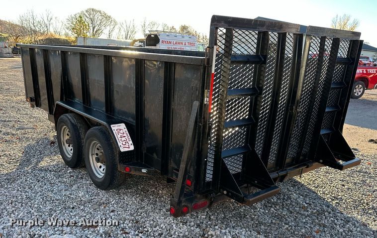 image for item DS3144 2016 Maxey equipment trailer