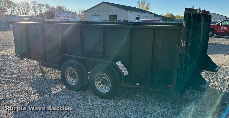 image for item DS3144 2016 Maxey equipment trailer