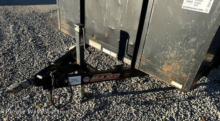 image for item DS3144 2016 Maxey equipment trailer