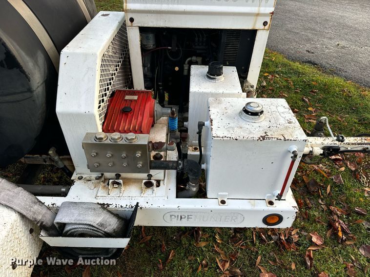 image for item DT2119 2003 Pipehunter 21711 sewer jetter trailer