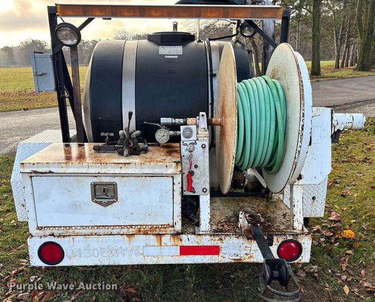 image for item DT2119 2003 Pipehunter 21711 sewer jetter trailer