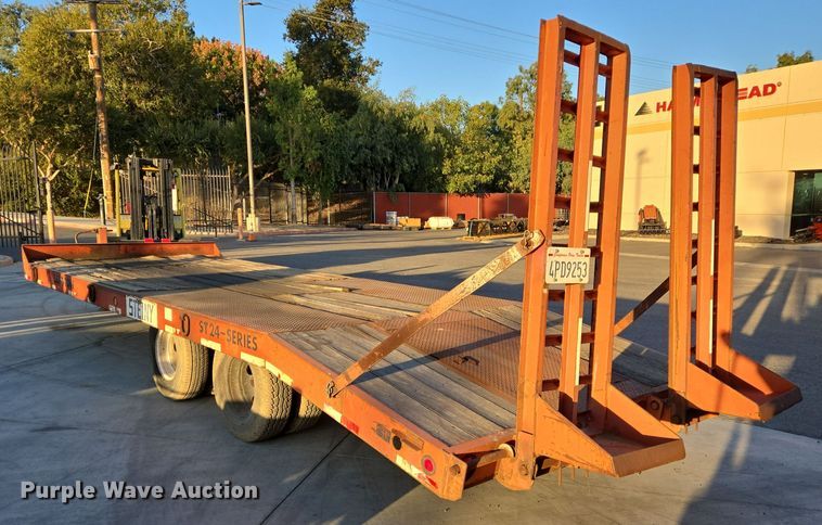 image for item DT5315 2001 Shur Shar ST-24-19DR equipment trailer