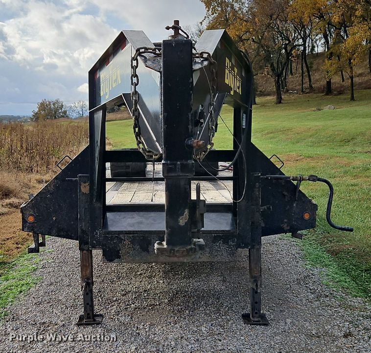 image for item DT7539 2012 Big Tex Gooseneck 36T equipment trailer
