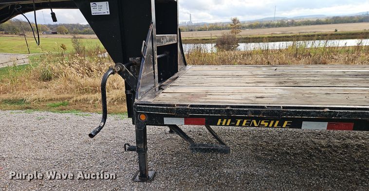 image for item DT7539 2012 Big Tex Gooseneck 36T equipment trailer