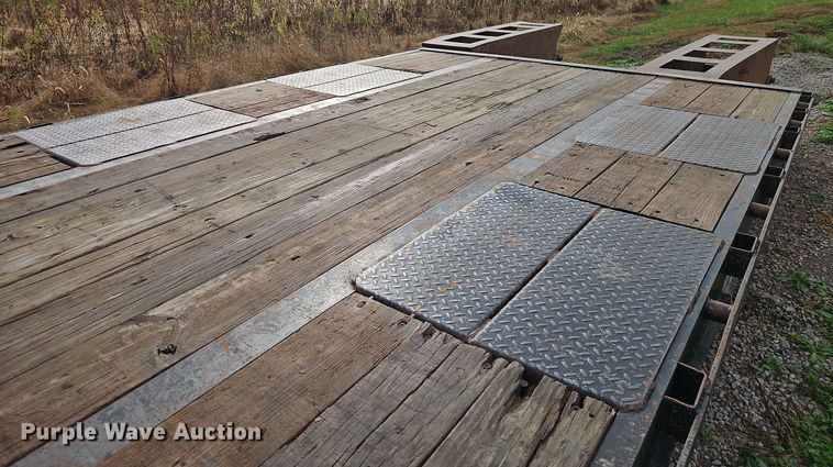 image for item DT7539 2012 Big Tex Gooseneck 36T equipment trailer