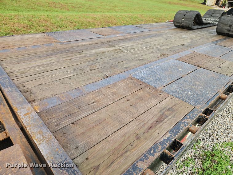 image for item DT7539 2012 Big Tex Gooseneck 36T equipment trailer