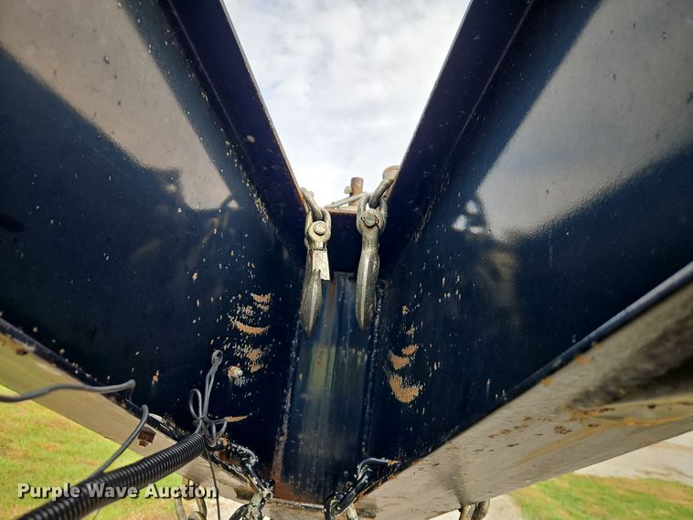 image for item DT7539 2012 Big Tex Gooseneck 36T equipment trailer