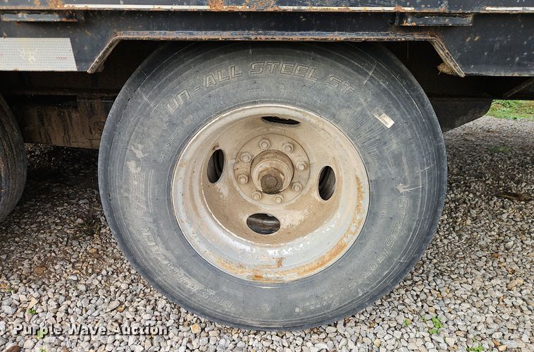 image for item DT7539 2012 Big Tex Gooseneck 36T equipment trailer