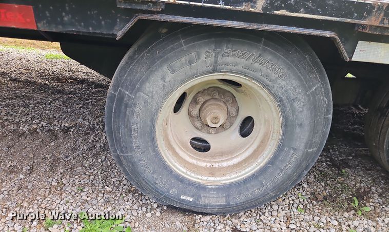 image for item DT7539 2012 Big Tex Gooseneck 36T equipment trailer