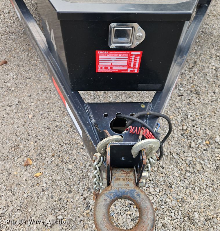 image for item DT7540 2018 Norstar equipment trailer