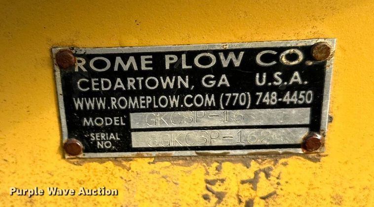 image for item DT7548 Rome Scrapers GKCSP-16 land leveler