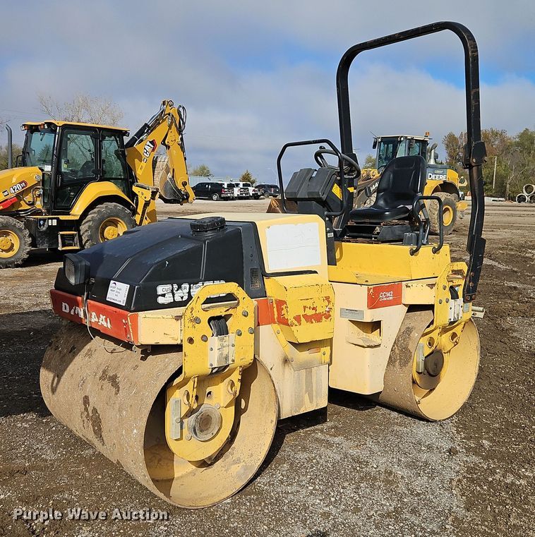 image for item DT7554 2005 Dynapac CC142 double drum vibratory roller