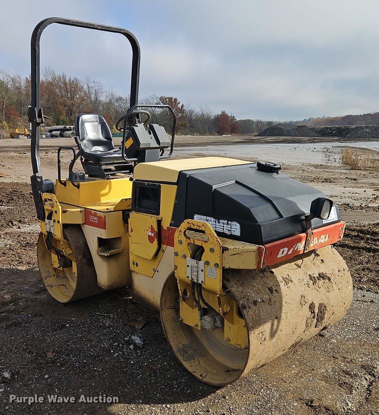 image for item DT7554 2005 Dynapac CC142 double drum vibratory roller