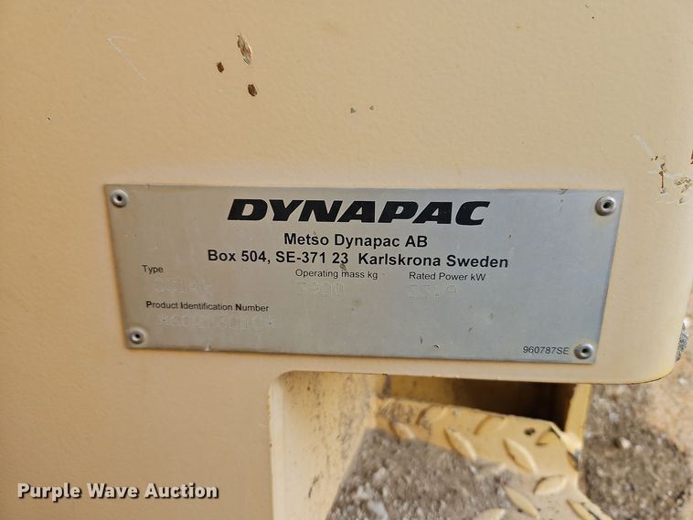 image for item DT7554 2005 Dynapac CC142 double drum vibratory roller